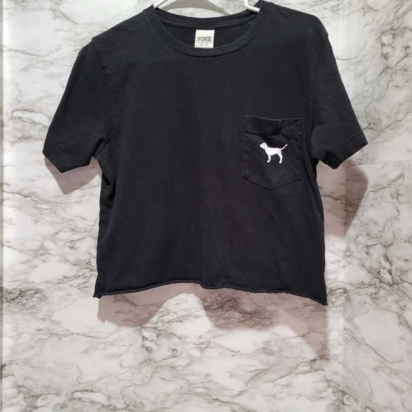 VS Pink Crop Top XS - Picture 2 of 4